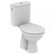 IDEAL STANDARD ULYSSE monoblokk WC műanyag zsanéros ülőkével, simplon