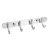 MINOTTI 4 akasztós fali fogas S/S