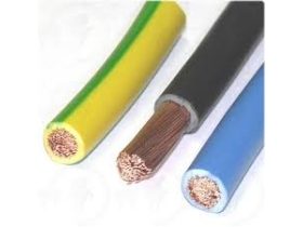 MKH 450/750V 2,5mm  sodrott réz, kék vezeték  1 méter